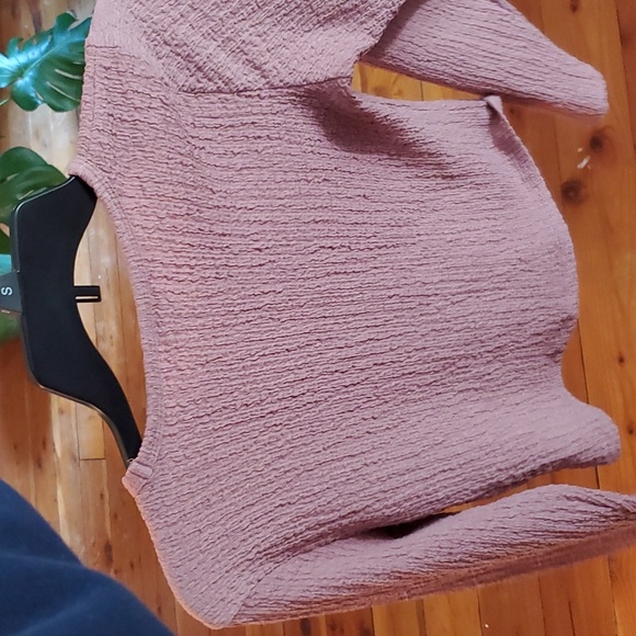 Textured top size S purplish pink - Picture 3 of 3